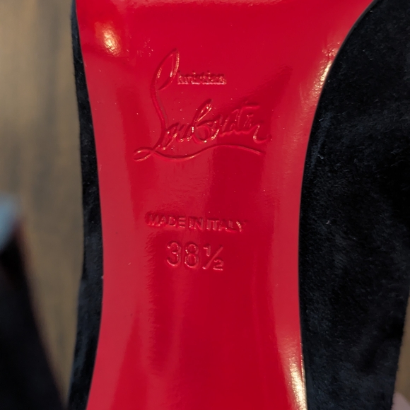 Christian Louboutin Black Heels - Picture 3 of 7